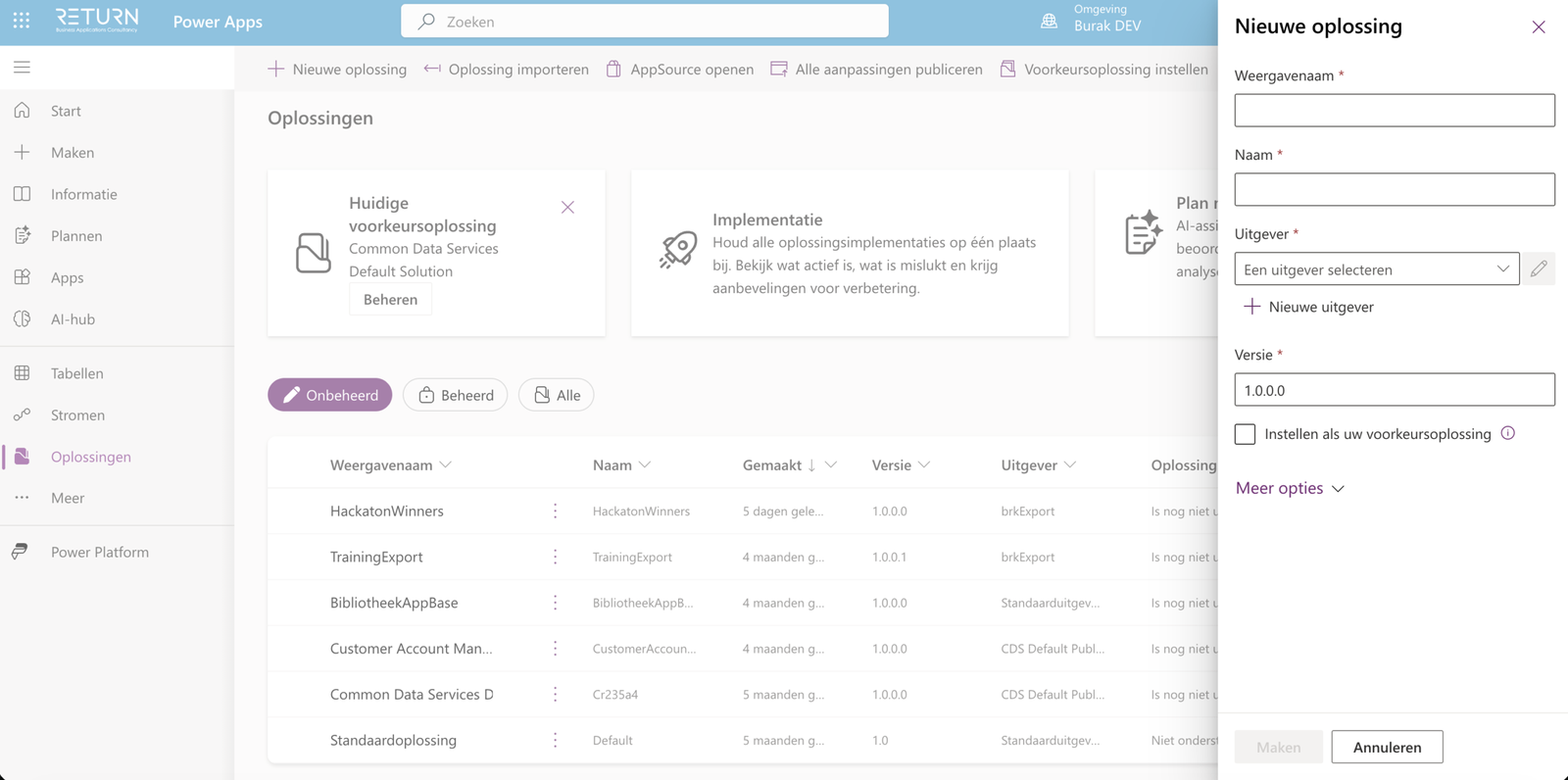 Managing and Using Solutions in Power Platform 2 afbeelding 1 scaled